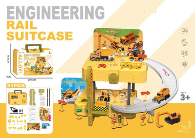 PARKING LOT ENGINEERING 31PCS SUITCASE