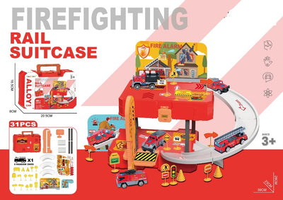 PARKING LOT FIRE 31PCS SUITCASE