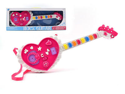 MUSICAL TOY GUITAR BATTERY OPERATED WITH LIGHT&MUSIC