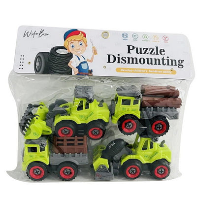 FRICTION CAR FARMERS 4PCS SET PVC BAG+HEADER