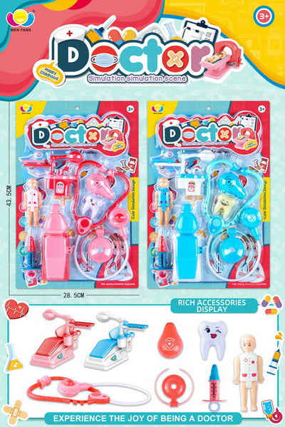DOCTOR PLAY SET BLISTER CARD
