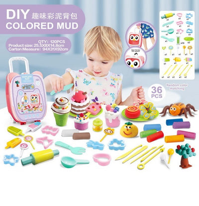CLAY PLAY SET WITH 36PCS