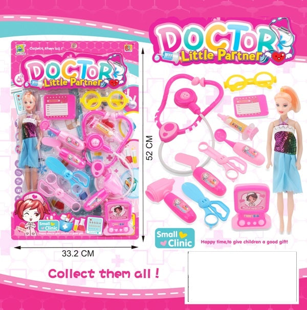 DOCTOR PLAY SET BLISTER CARD