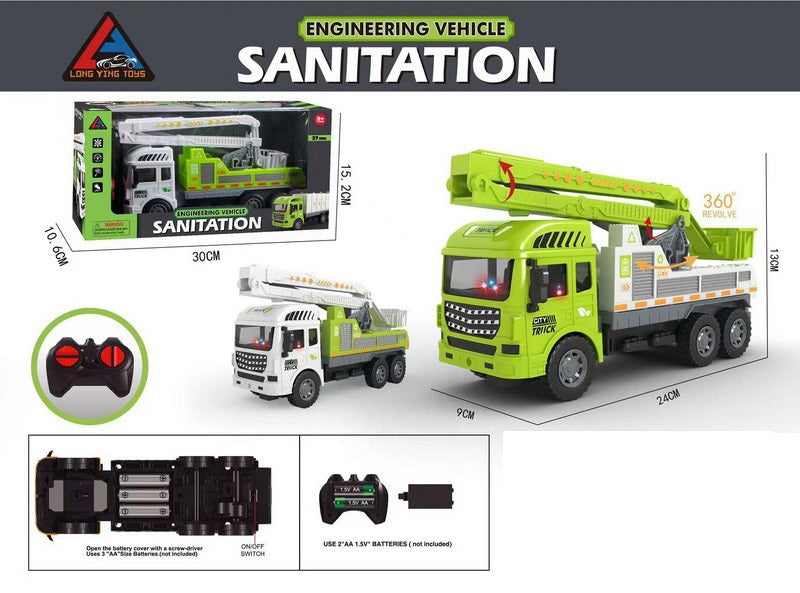 REMOTE CONTROL TRUCK WITHOUT CHARGER 1:24