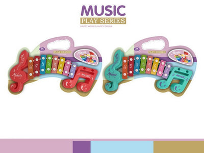 MUSICAL XYLOPHONE TOYS DOUBLE BLISTER