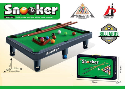 BILLIARDS PLAY SET TABLE