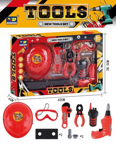 TOOL PLAY SET WITH ACCESSORIES
