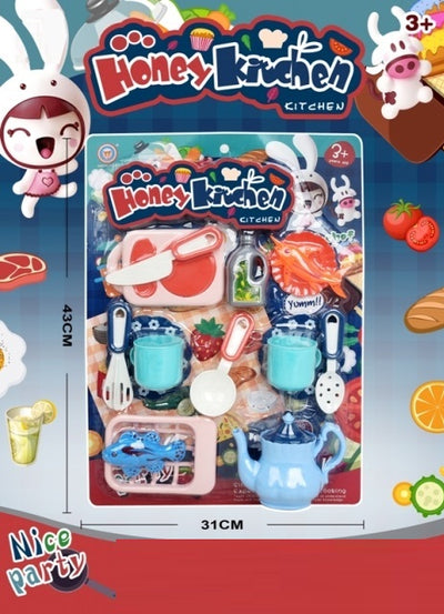 KITCHEN PLAY SET BLISTER CARD