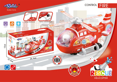BATTERY OPERATED HELICOPTER WITH LIGHT&MUSIC