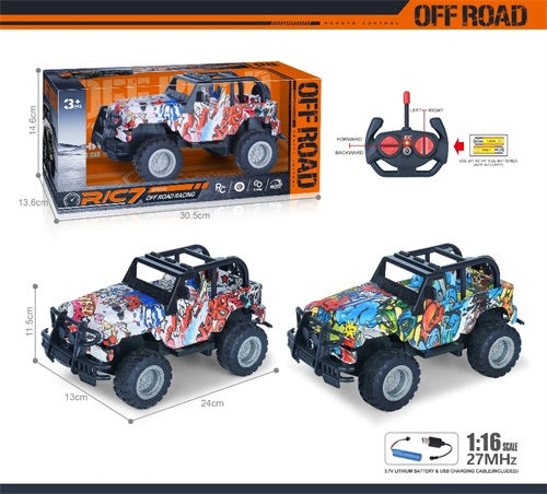 REMOTE CONTROL CAR WITH USB CHARGER