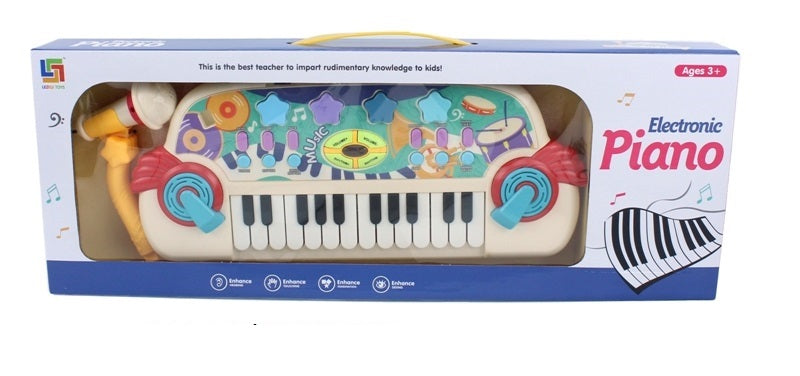 MUSICAL 25KEY PIANO WITH MICROPHONE