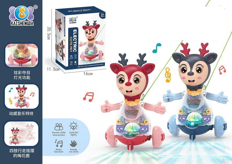 Battery Operated animals with light& sound