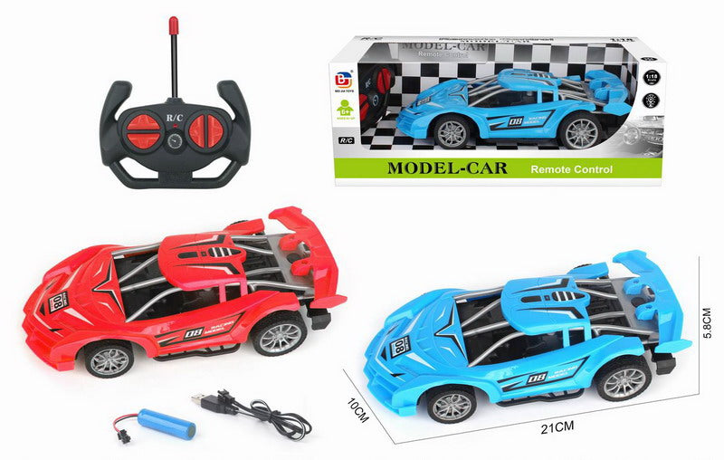 REMOTE CONTROL CAR WITH USB CHARGER 1:18
