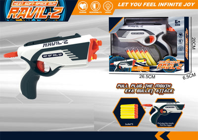 Shouting Gun with Soft Bullets