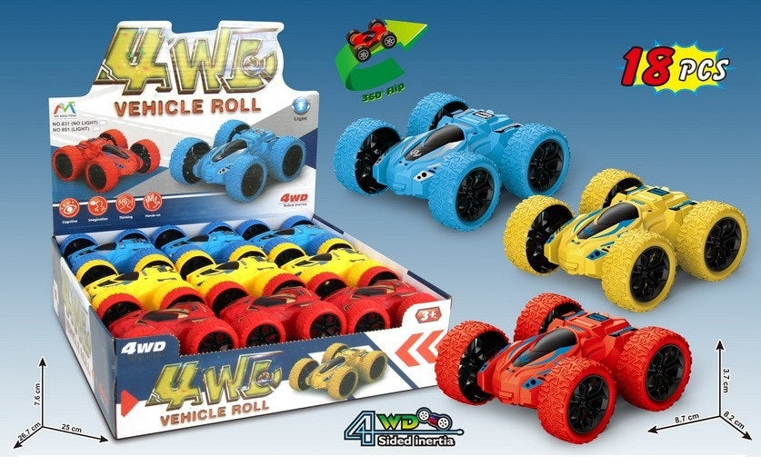 FRICTION CAR 18PCS SET DISPLAY BOX