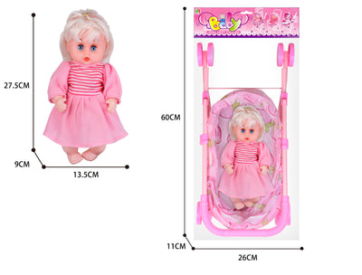 DOLL WITH TROLLY