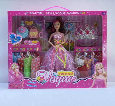 DOLL 11.5" WITH ACCESSORIES