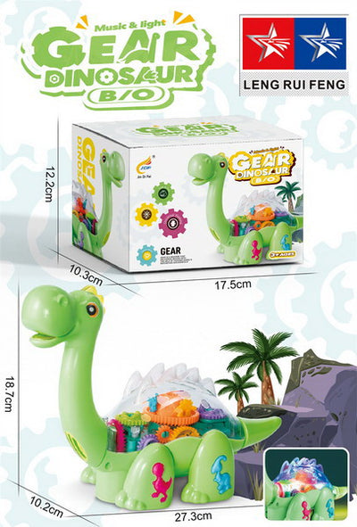 Battery Operated animals Dinosaur with light& sound