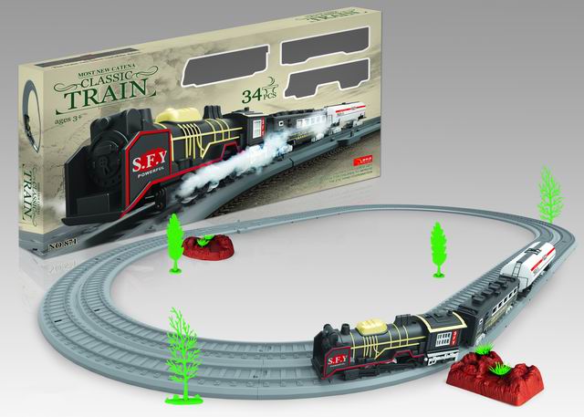 TRAIN SET BATTERY OPERATED