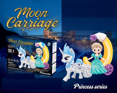 MOON CARRIAGE BATTERY OPERATED WITH LIGHT&MUSIC