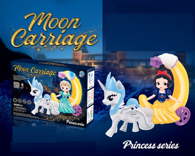 CARRIAGE BATTERY OPERATED WITH LIGHT& MUSIC