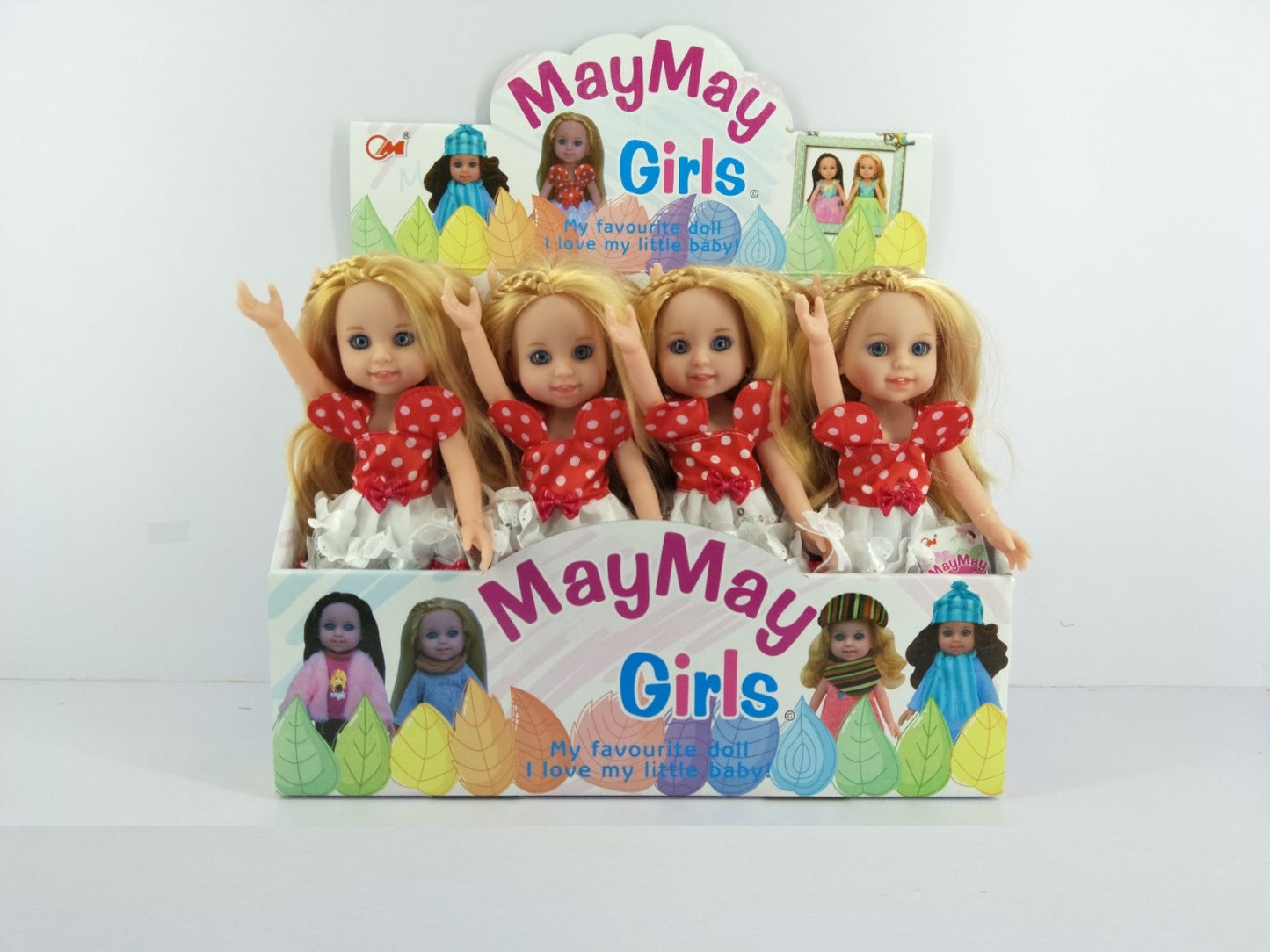 DOLL 30CM WITH SOUND 12PCS SET DISPLAY BOX