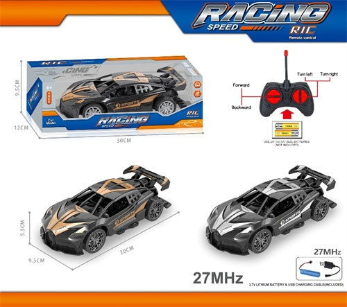 REMOTE CONTROL CAR WITH USB CHARGER 1:18