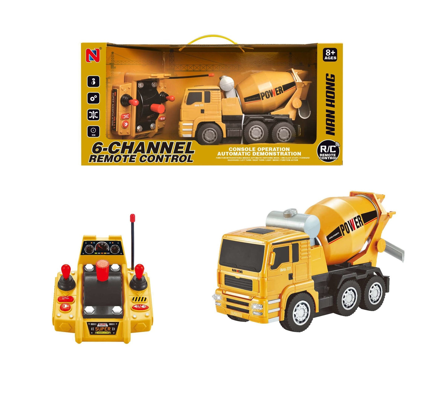 REMOTE CONTROL TRUCK WITH USB CHARGER