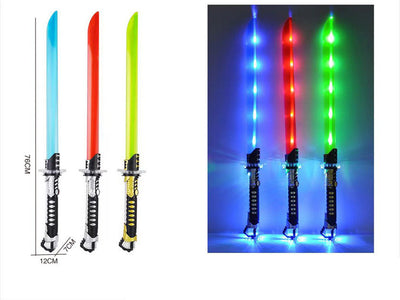 SWORD BATTERY OPERATED WITH LIGHT&MUSIC OPP BAG