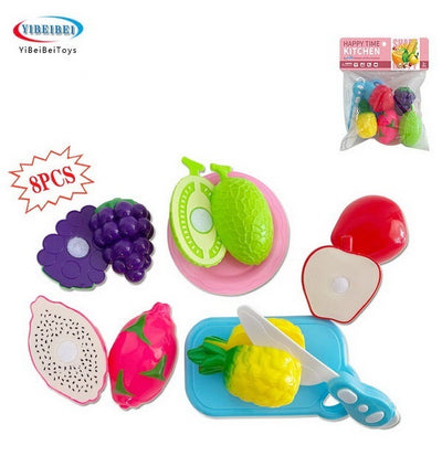 FRUITS CUTTING 8PCS SET PVC BAG+HEADER