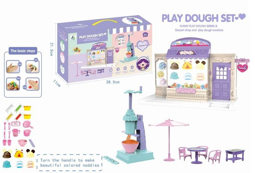 CLAY PLAY SET WITH ACCESSORIES