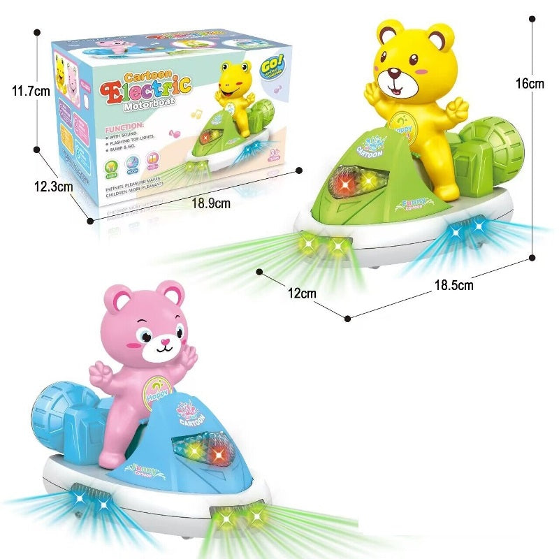 BATTERY OPERATED CAR WITH LIGHT&MUSIC