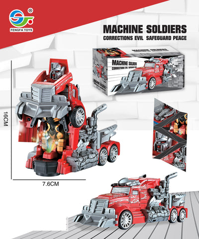 CAR TRANSFORMER BATTERY OPERATED WITH LIGHT&SOUND