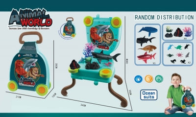 ANIMAL PLAY SET CARD PACKING