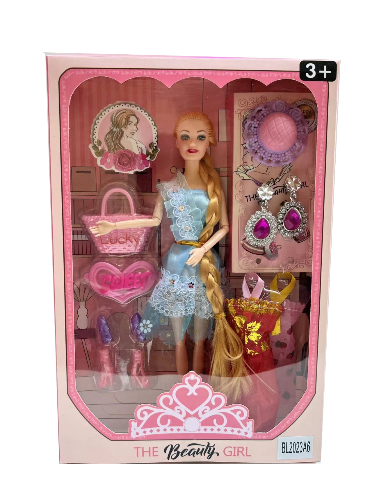 DOLL 11" WITH ACCESSORIES