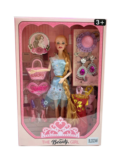 DOLL 11" WITH ACCESSORIES