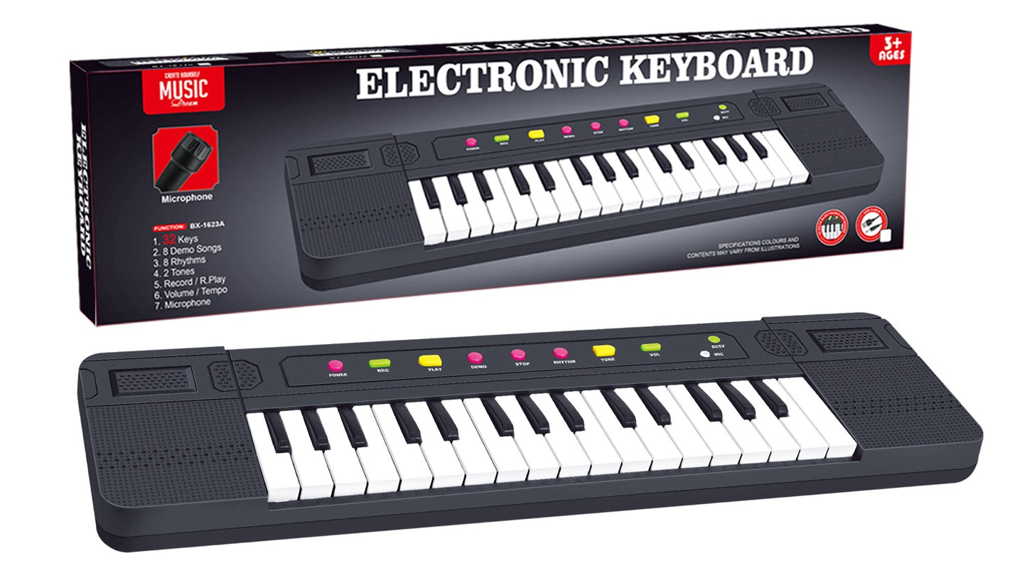 MUSICAL 32KEY PIANO WITH MICROPHONE