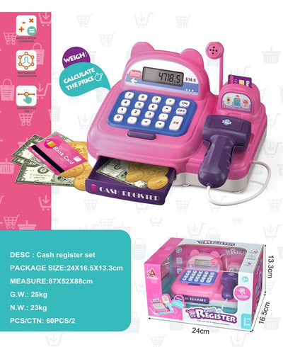 CASH REGISTER BATTERY OPERATED WITH CALCULATOR
