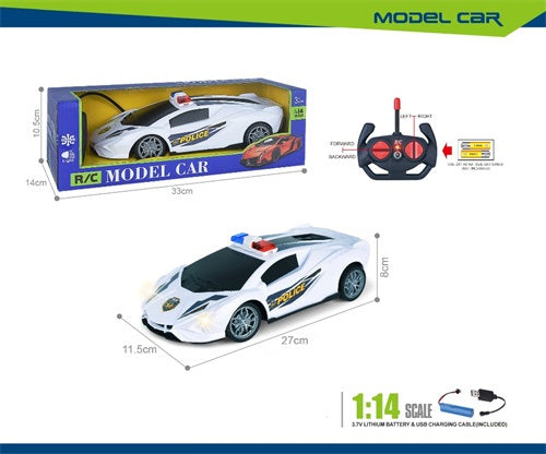 REMOTE CONTROL CAR WITH USB CHARGER 1:14