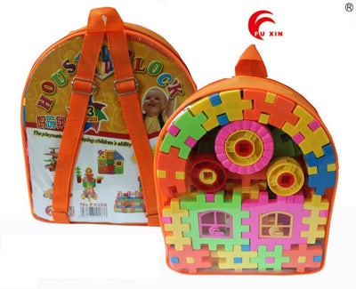 BLOCK PLAY SET 93PCS PVC BAG