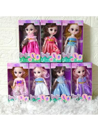 DOLL 6" 6PCS SET OPP BAG