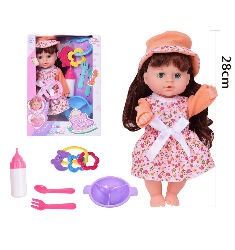 DOLL 12" WITH MUSIC AND ACCESSORIES