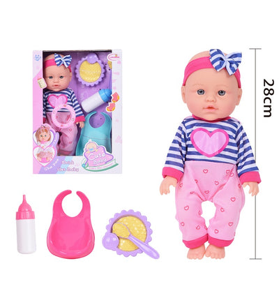 DOLL 12" WITH MUSIC AND ACCESSORIES