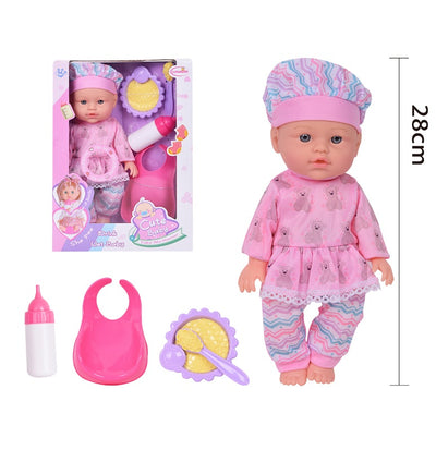 DOLL 12" WITH MUSIC AND ACCESSORIES