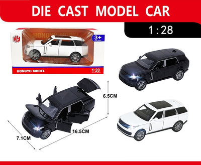ALLOY CAR 1:28 PULL BACK DOOR OPEN WITH LIGHT&SOUND