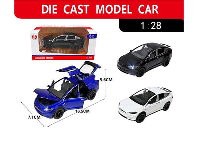 ALLOY CAR 1:28 PULL BACK DOOR OPEN WITH LIGHT&SOUND
