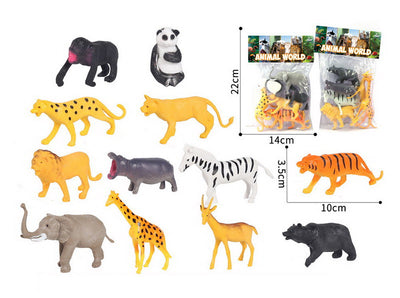 ANIMAL SET PVC BAG+HEADER