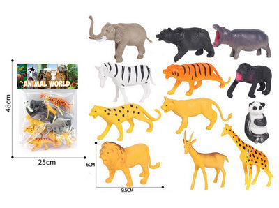 ANIMAL SET PVC BAG+HEADER