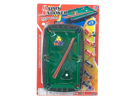 BILLIARD PLAY SET BLISTER CARD