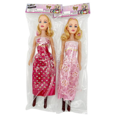 DOLL 18" WITH MUSIC PVC BAG+HEADER